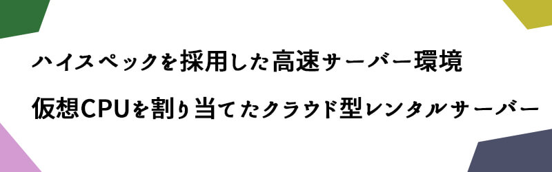 スターサーバー〈特徴〉